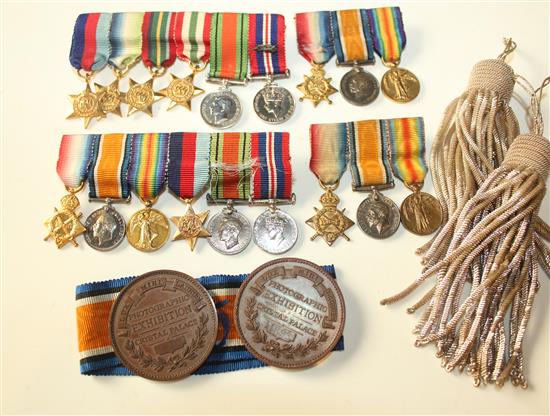 Small collection of medals